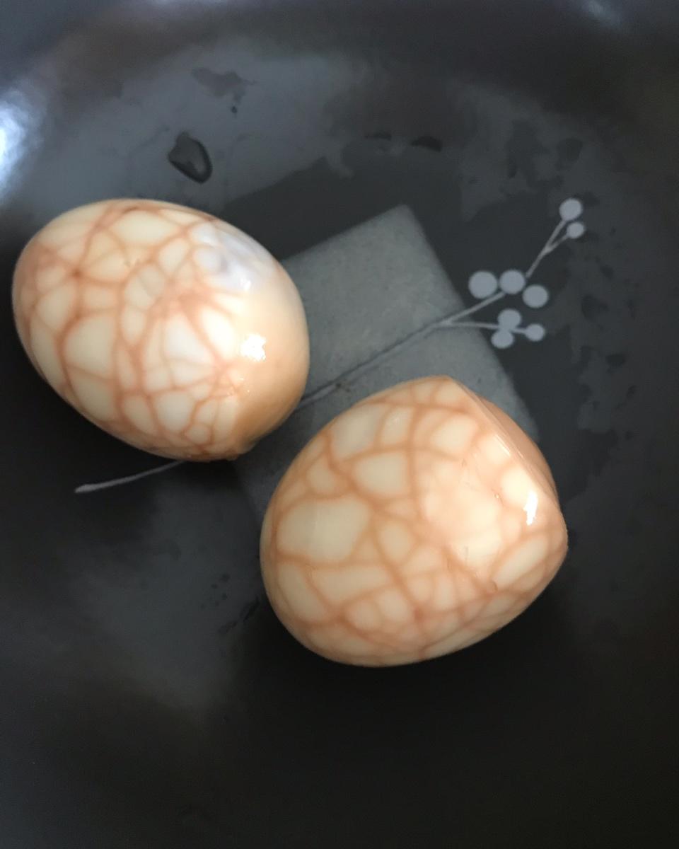 电饭煲煮五香茶叶蛋
