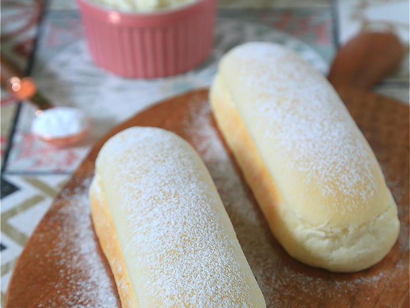 纯奶手撕吐司的做法 步骤1