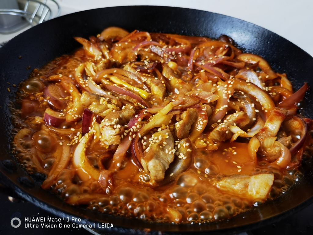 韩式洋葱猪排～PS主厨秘密碳钢锅的做法