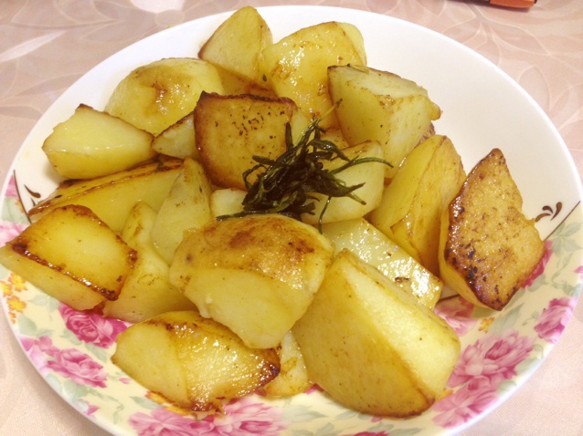 英国菜之放荡烤土豆fondant potato