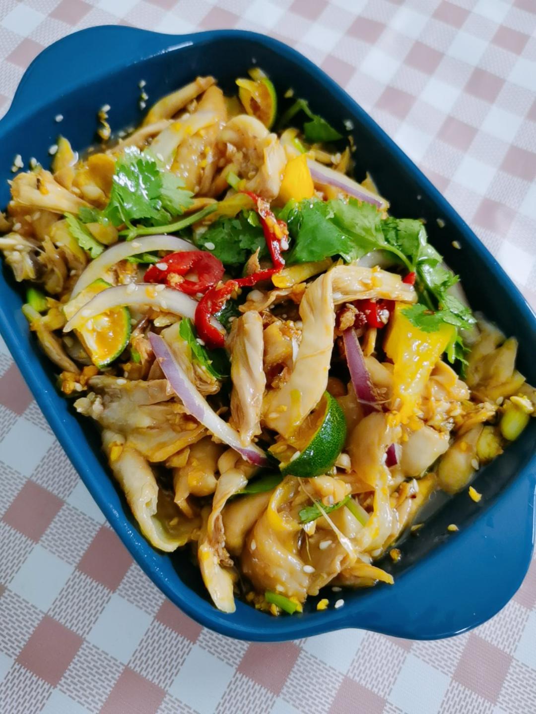 看完就会做的低脂柠檬手撕鸡