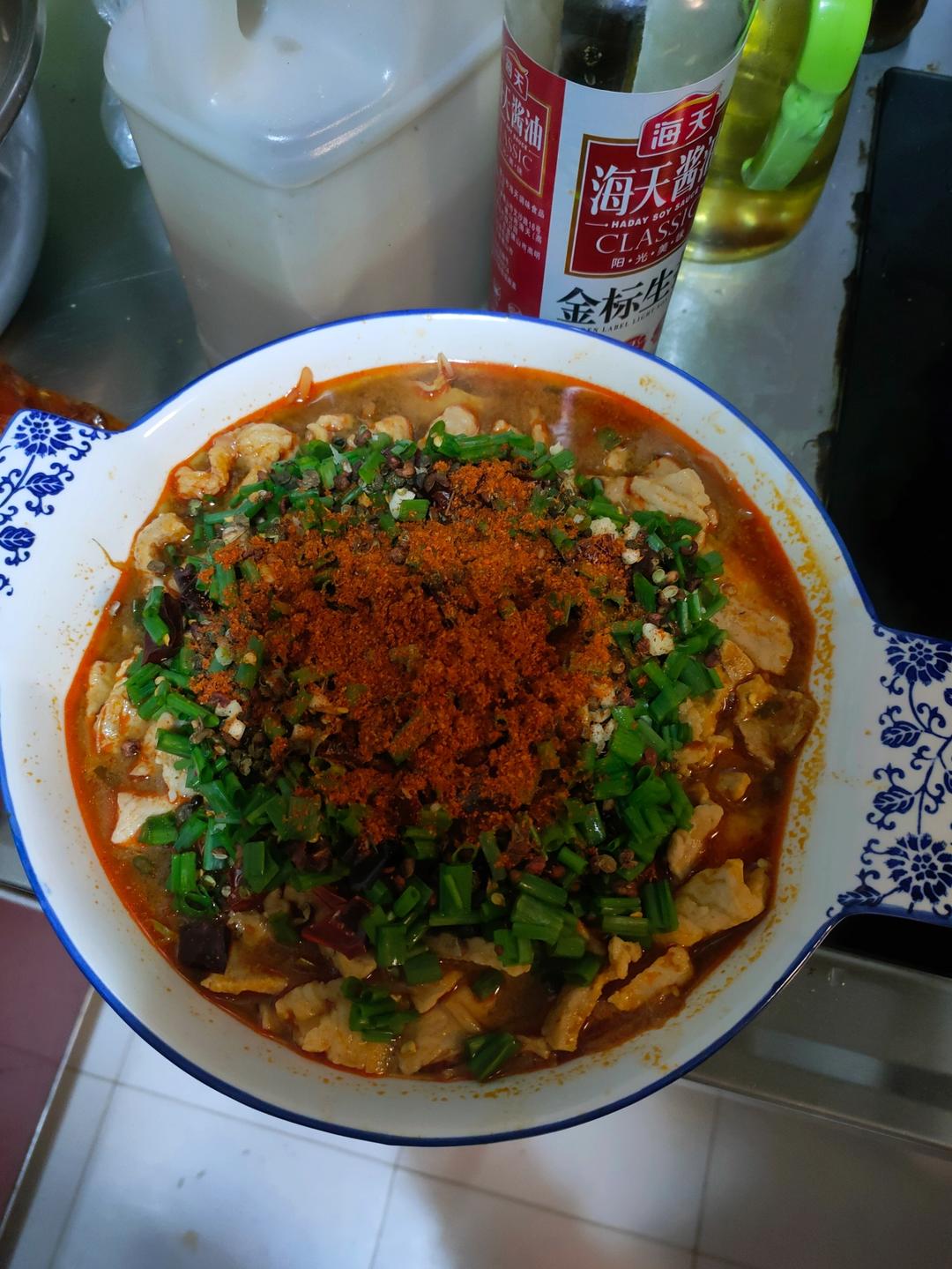 水煮肉片（肯定不翻车）
