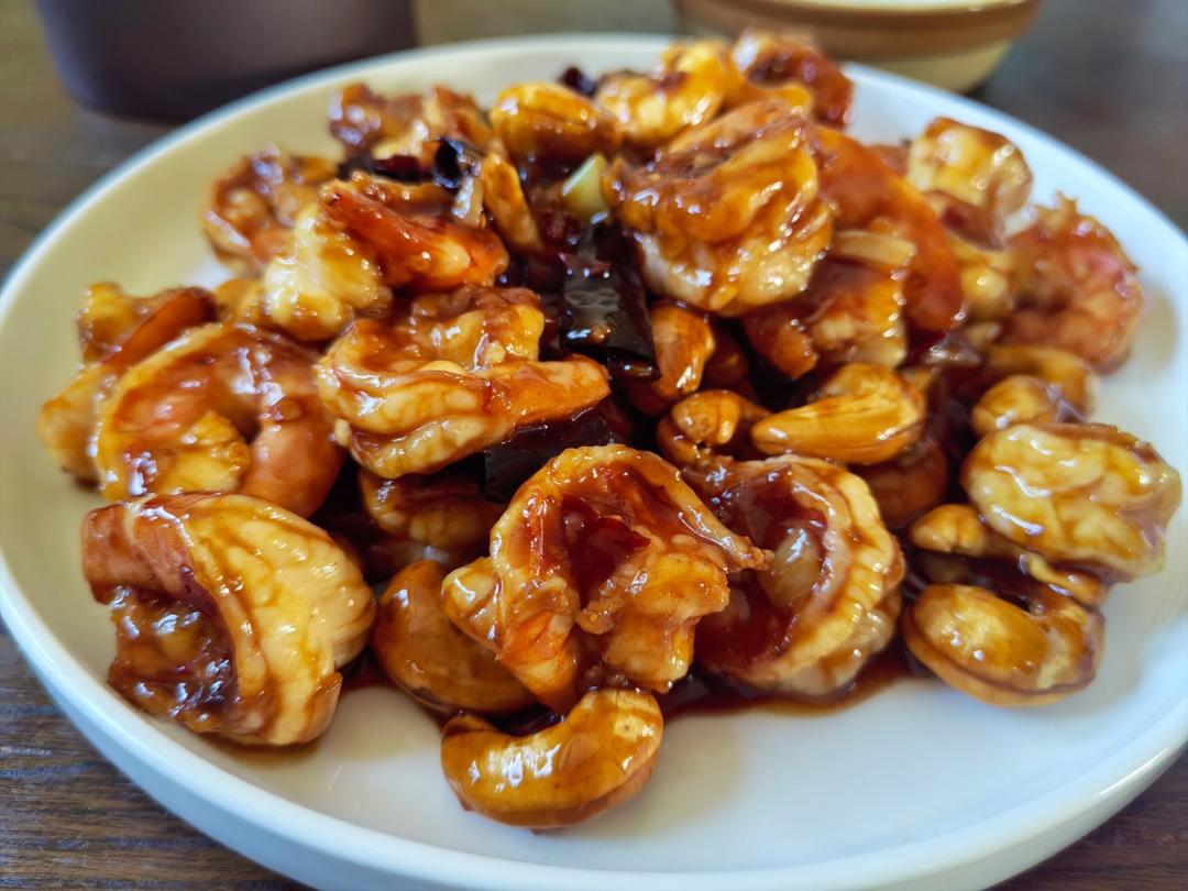 殿堂级的宫保虾球