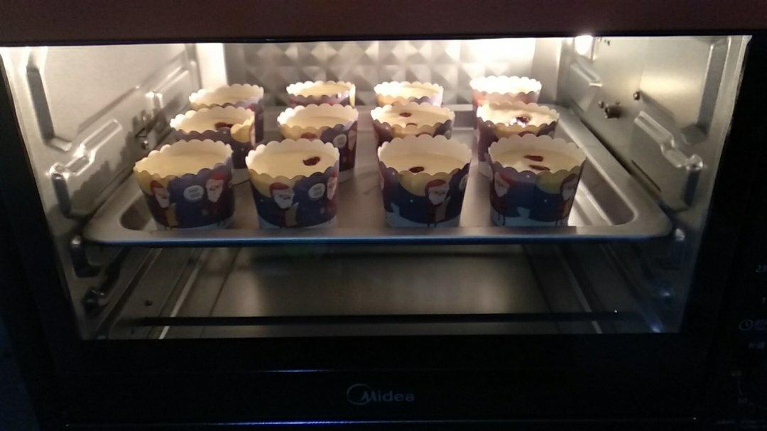 纸杯蛋糕 8寸戚风蛋糕的量