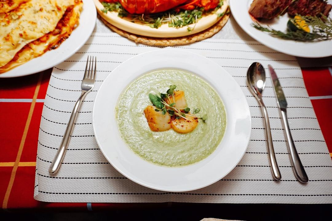 视频：芦笋浓汤～好有春天的味道