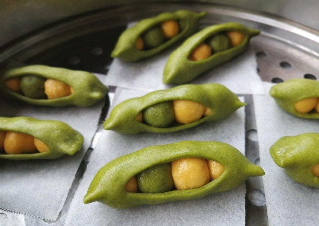 豌豆荚馒头