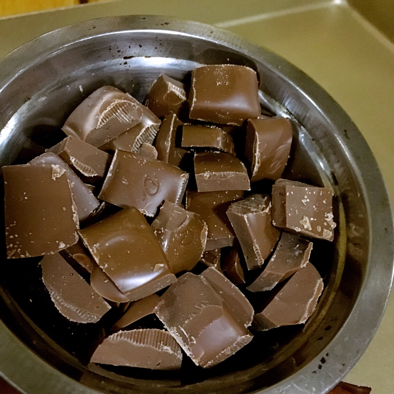 冬至流心巧克力汤圆的做法 步骤2