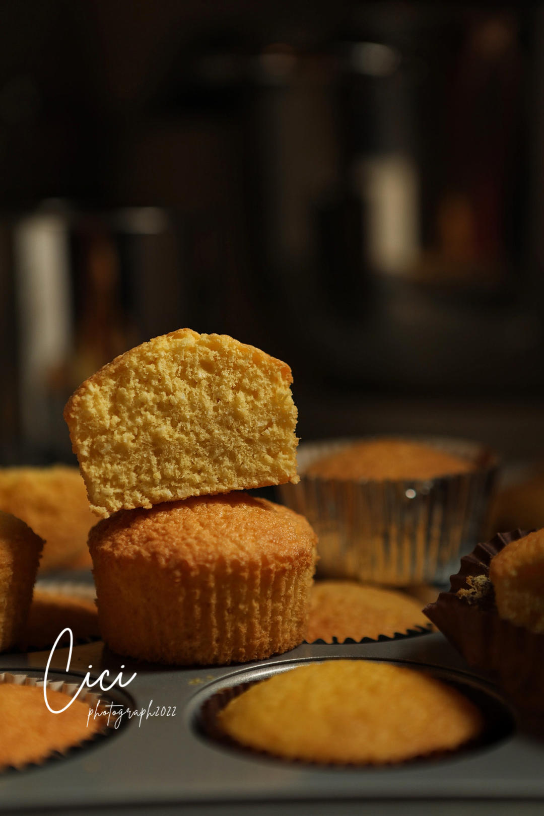 椰蓉杯子蛋糕💯椰香浓郁超好吃‼️全蛋法超简单易上手‼️