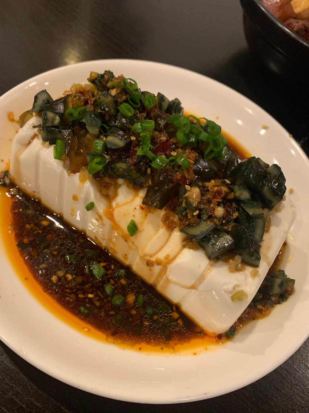 【最佳CP～】凉拌皮蛋豆腐✨