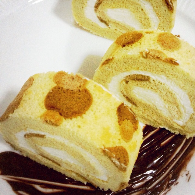 双色豹纹蛋糕卷