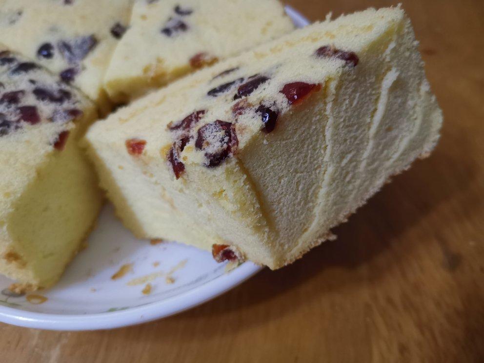 酸奶蔓越梅戚风蛋糕（六寸）