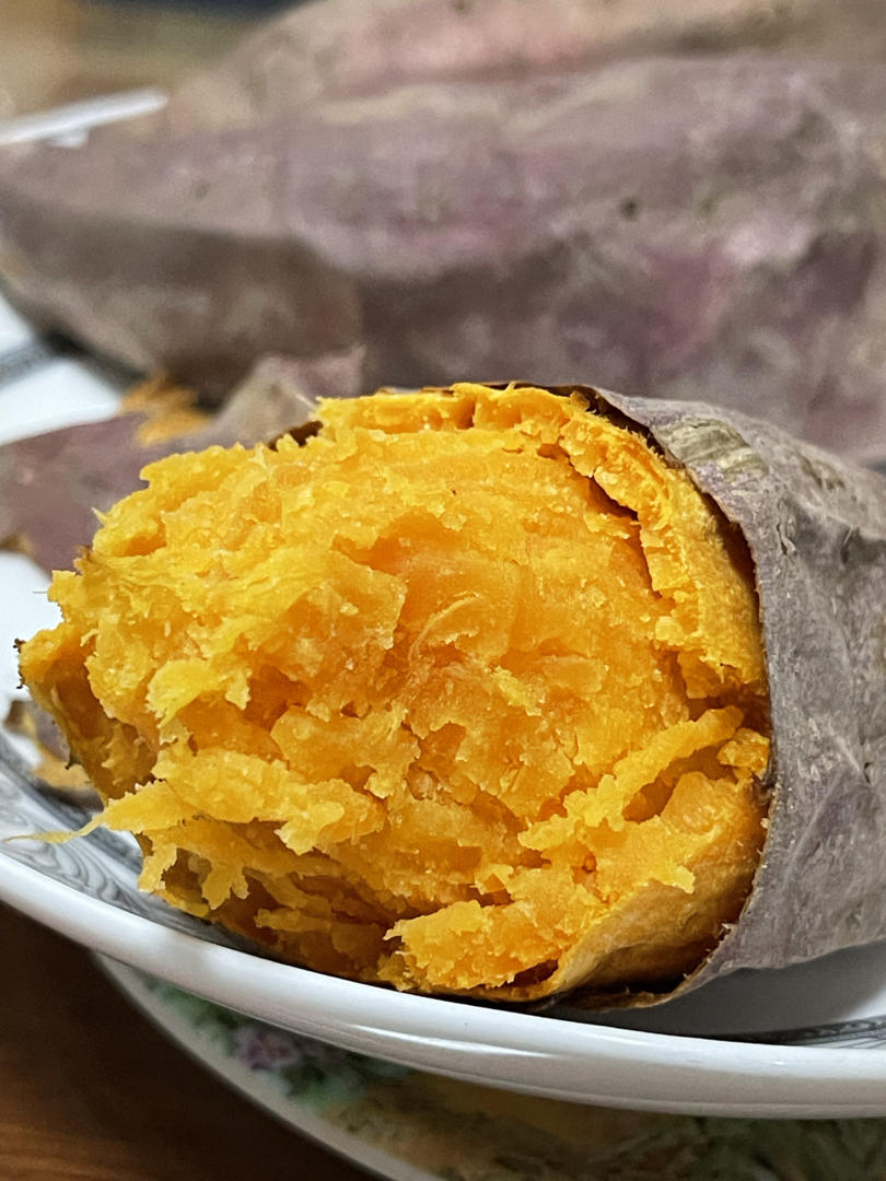 空气炸锅烤红薯(超级简单)