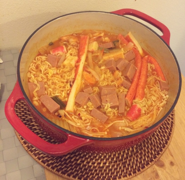 韩式芝士部队锅