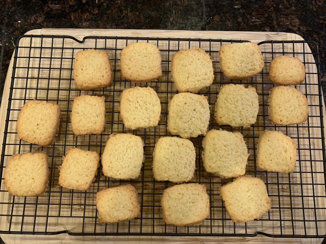 椰丝饼干 超懒做法