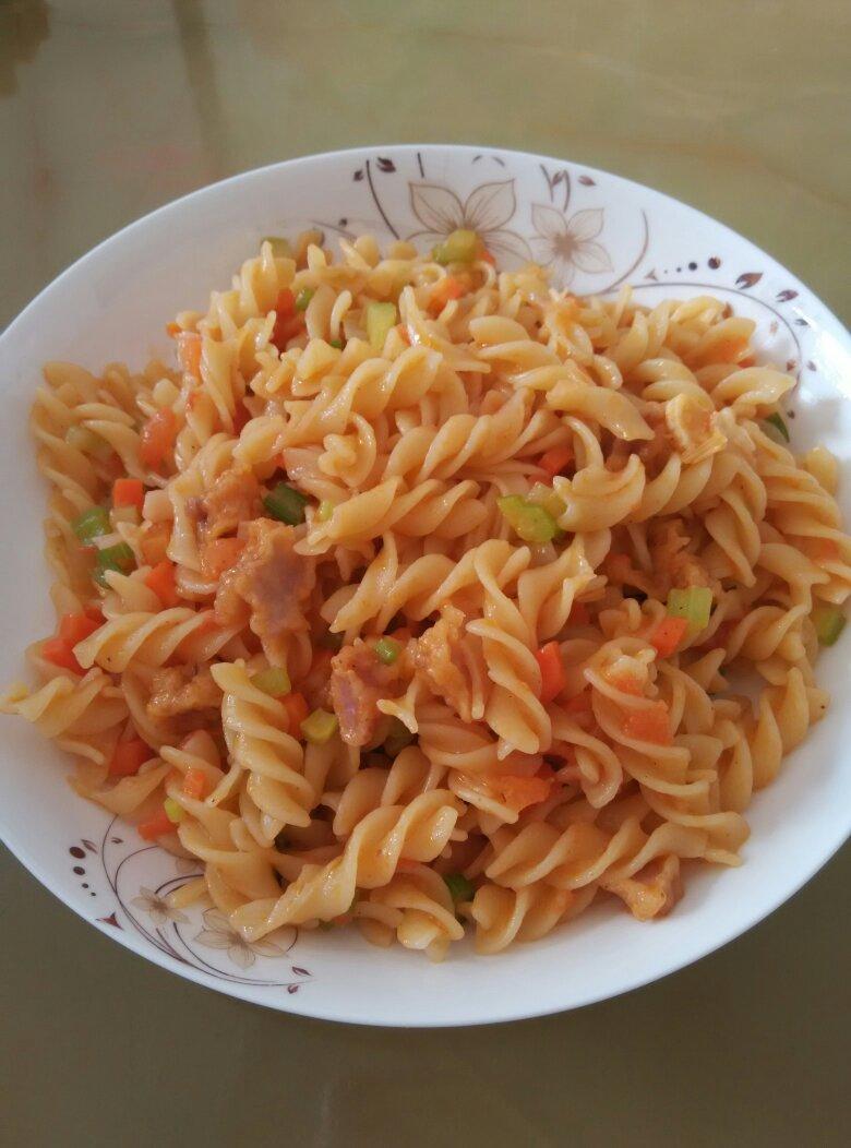 黑椒牛柳意面（螺旋面）