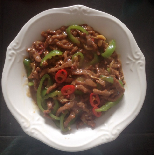 小炒牛肉