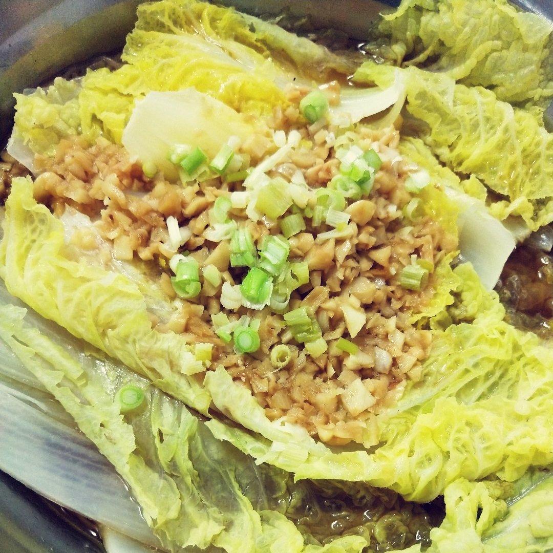 蒜蓉粉丝蒸娃娃菜