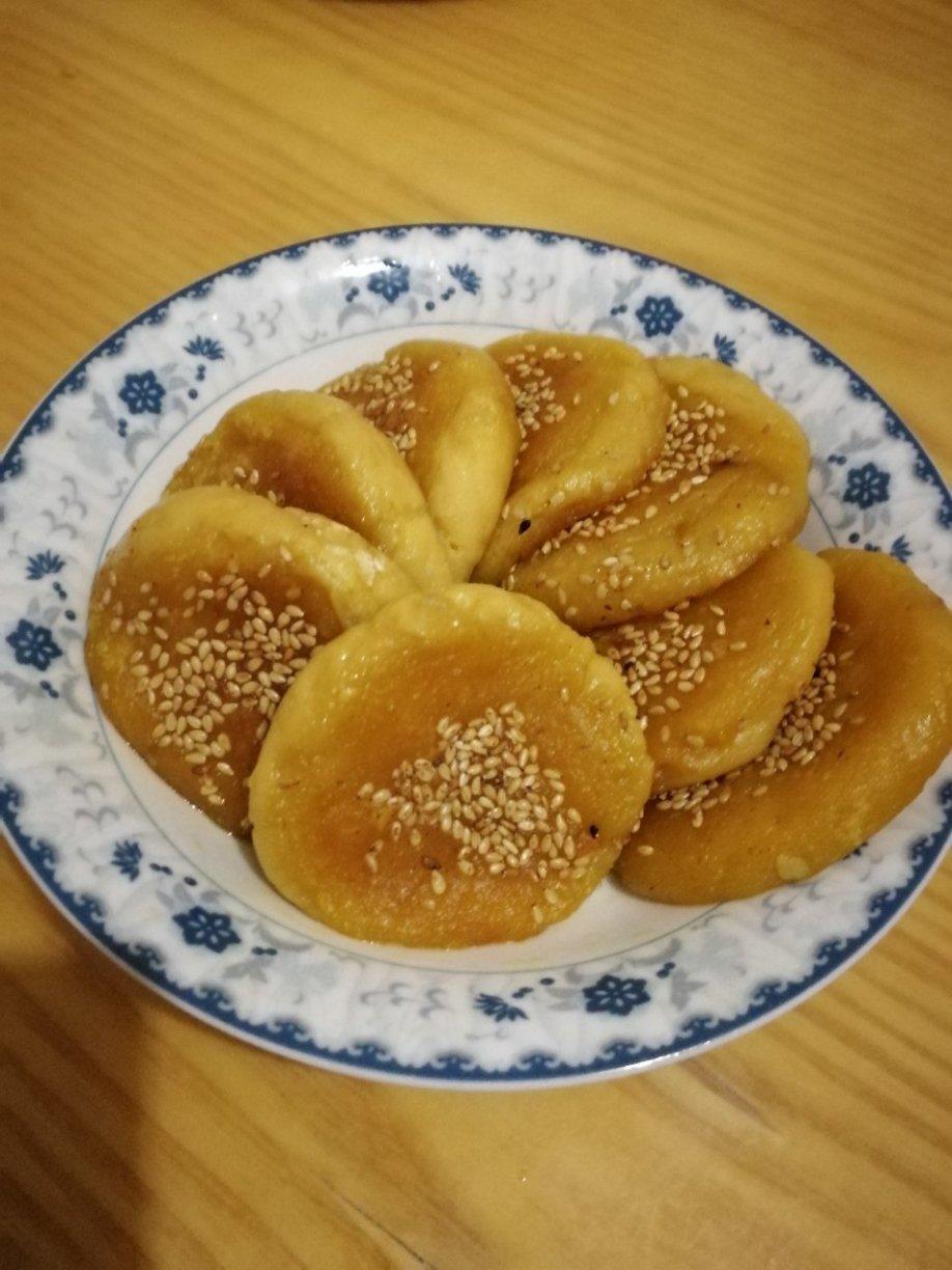 芝麻红薯饼