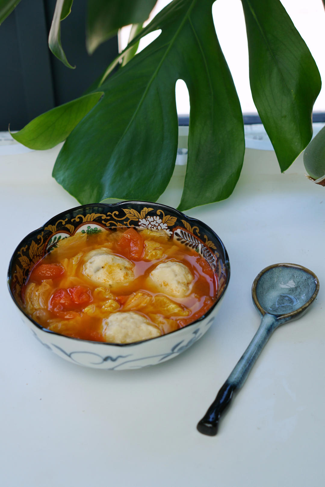 闪煮番茄🍅丸子汤