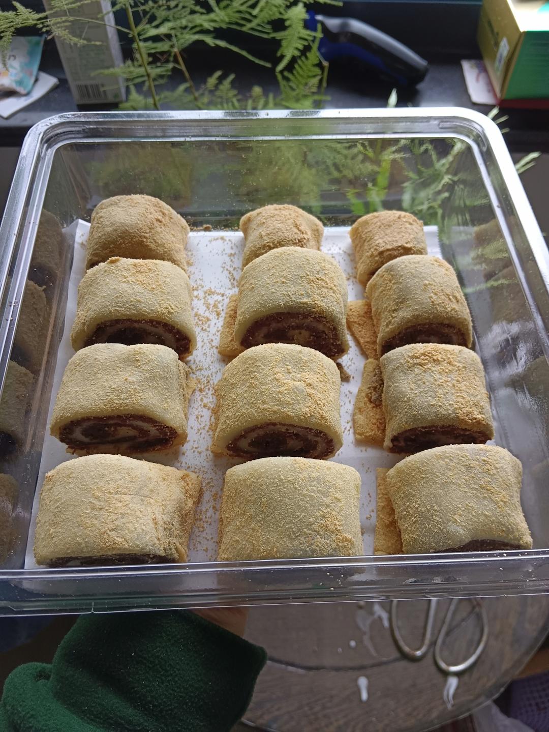 恣意忘形-好做的驴打滚/豆面糕/如何做黄豆粉
