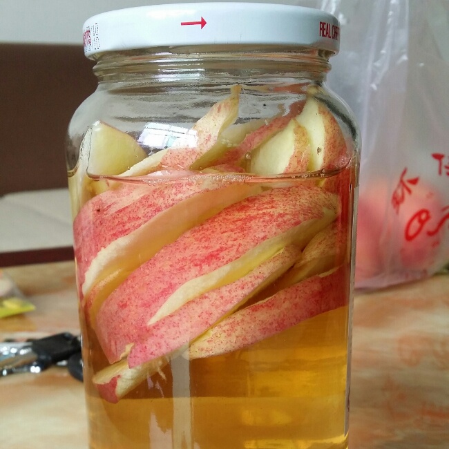 心有灵曦做的苹果醋