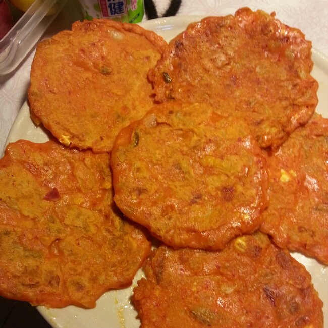 宋大爷会是好姑娘做的韩国泡菜饼