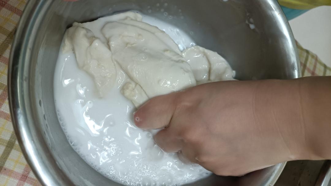 纯奶手撕吐司的做法 步骤1