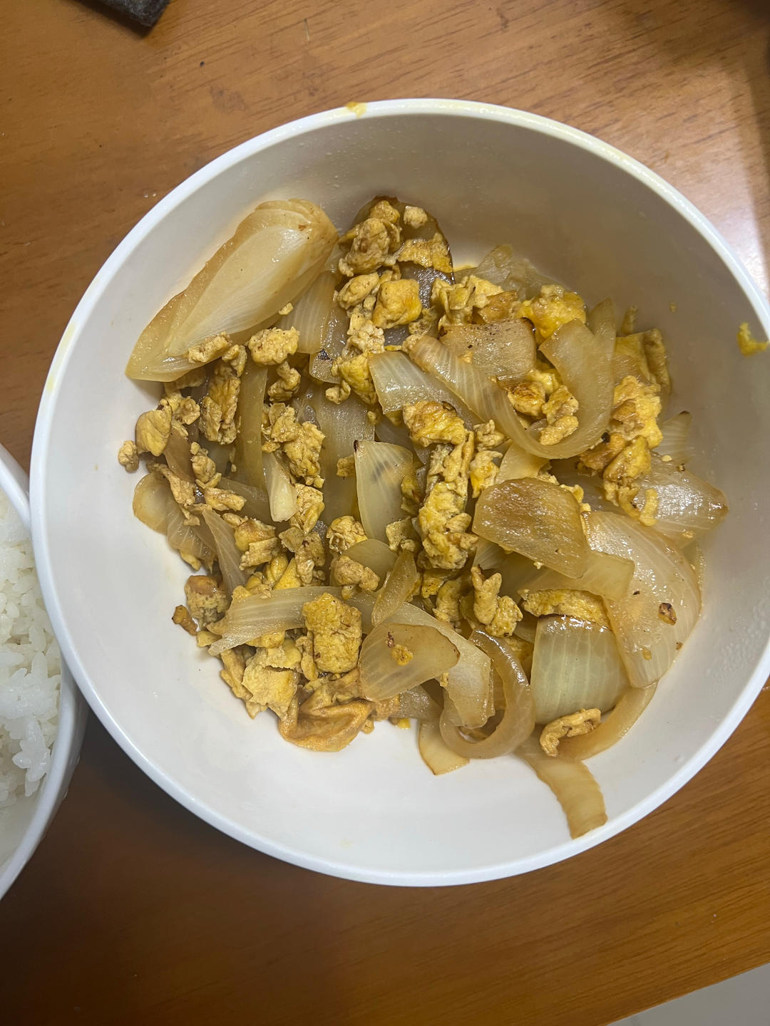 洋葱炒鸡蛋