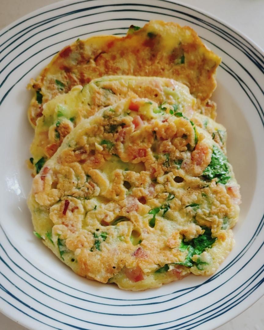 营养美味 蔬菜鸡蛋饼的做法