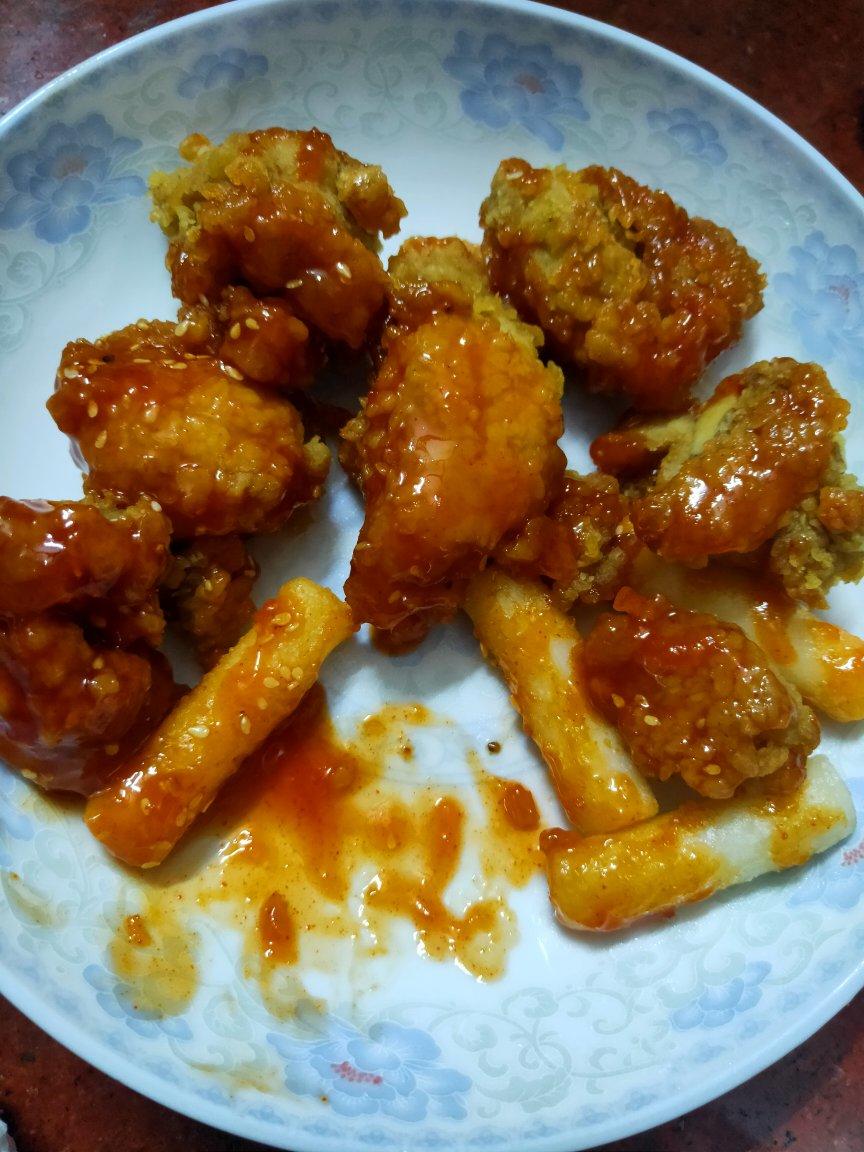 嫩而不柴的鸡胸肉炸鸡块