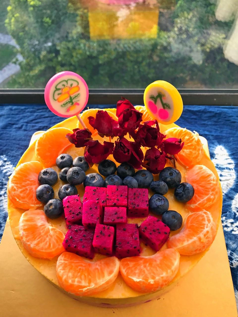 【视频】芒果慕斯（6寸） | 含镜面果胶配方