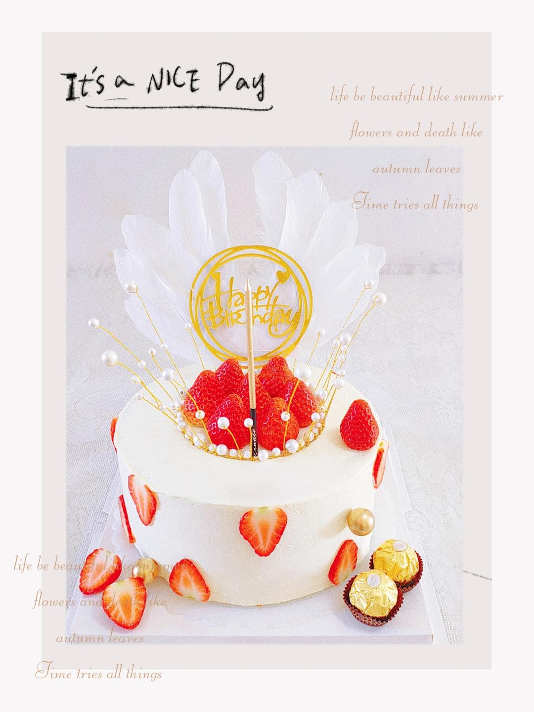 【搬运】极简主义+简约ins风 小清新奶油蛋糕裱花 生日蛋糕造型装饰合集 持续更新