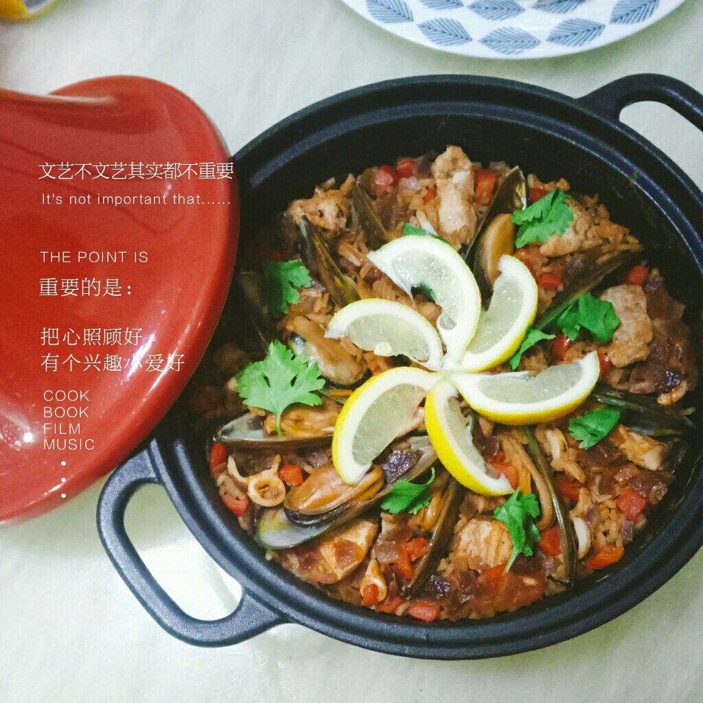 正宗paella 西班牙海鲜饭