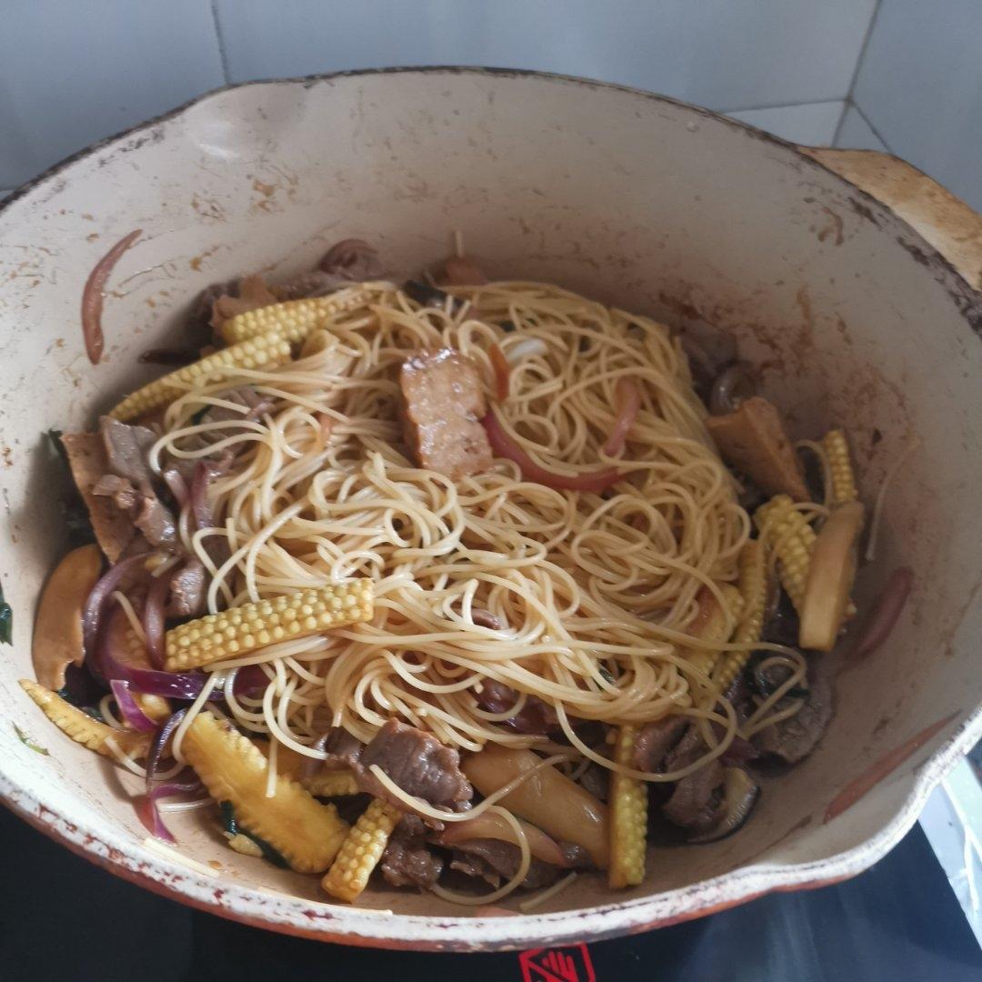 味道不输西餐厅的黑椒牛柳意面