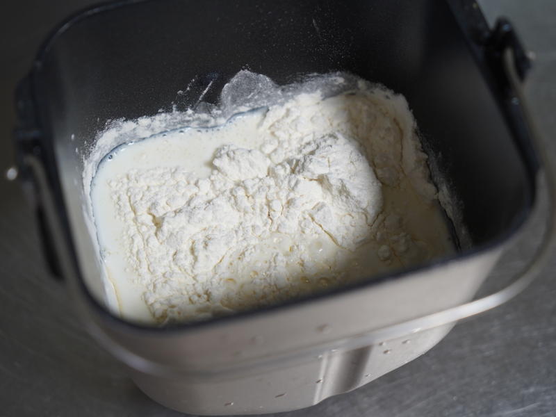 纯奶手撕吐司的做法 步骤1