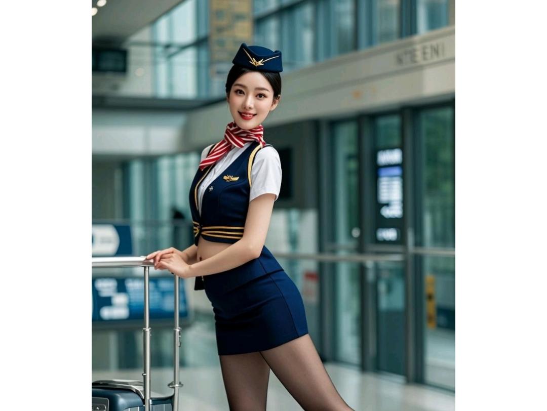 喜欢做菜的美女空姐
