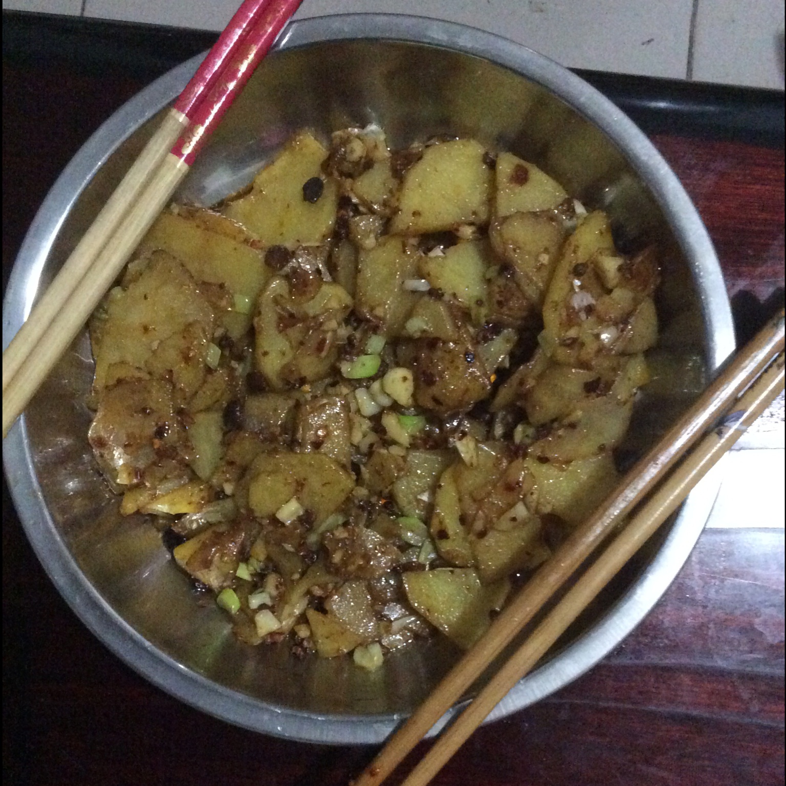 孜然烧烤土豆之无烤箱版