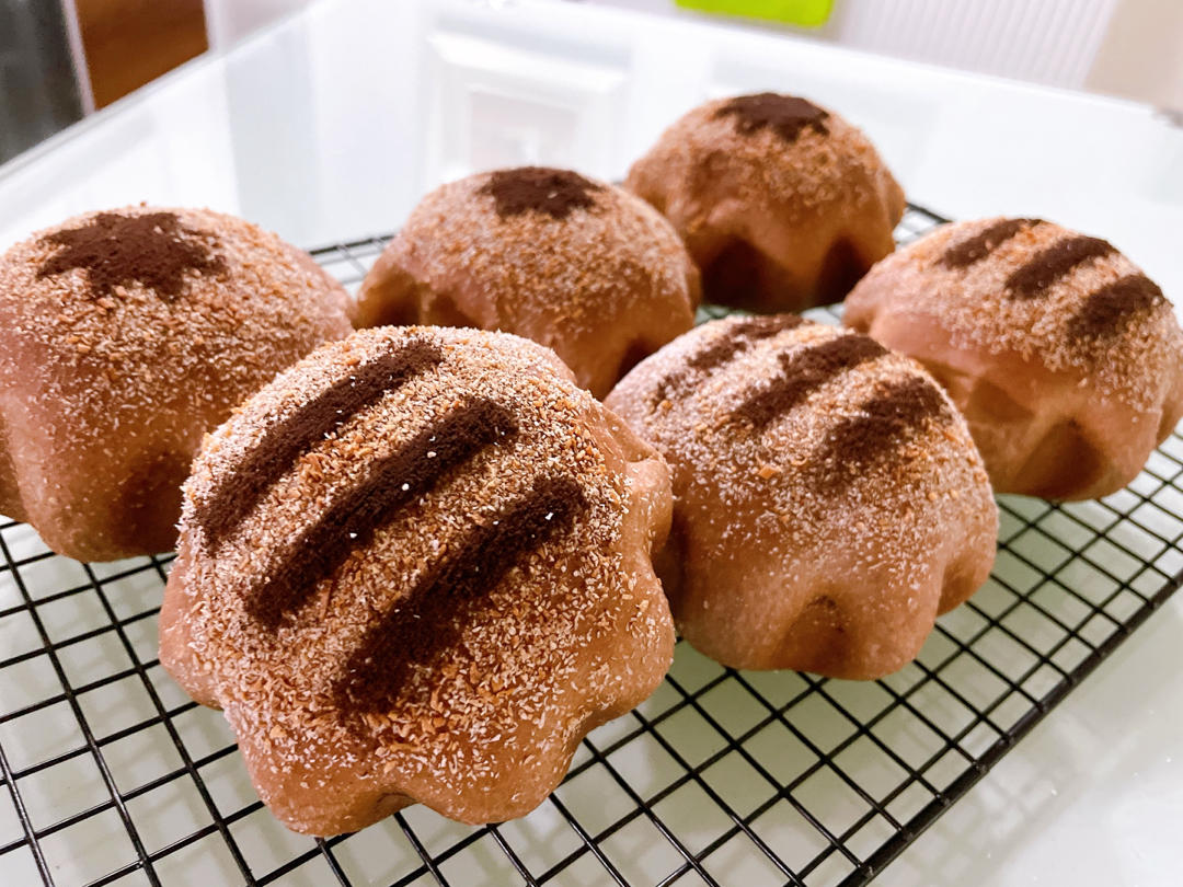 金灿灿南瓜星星面包