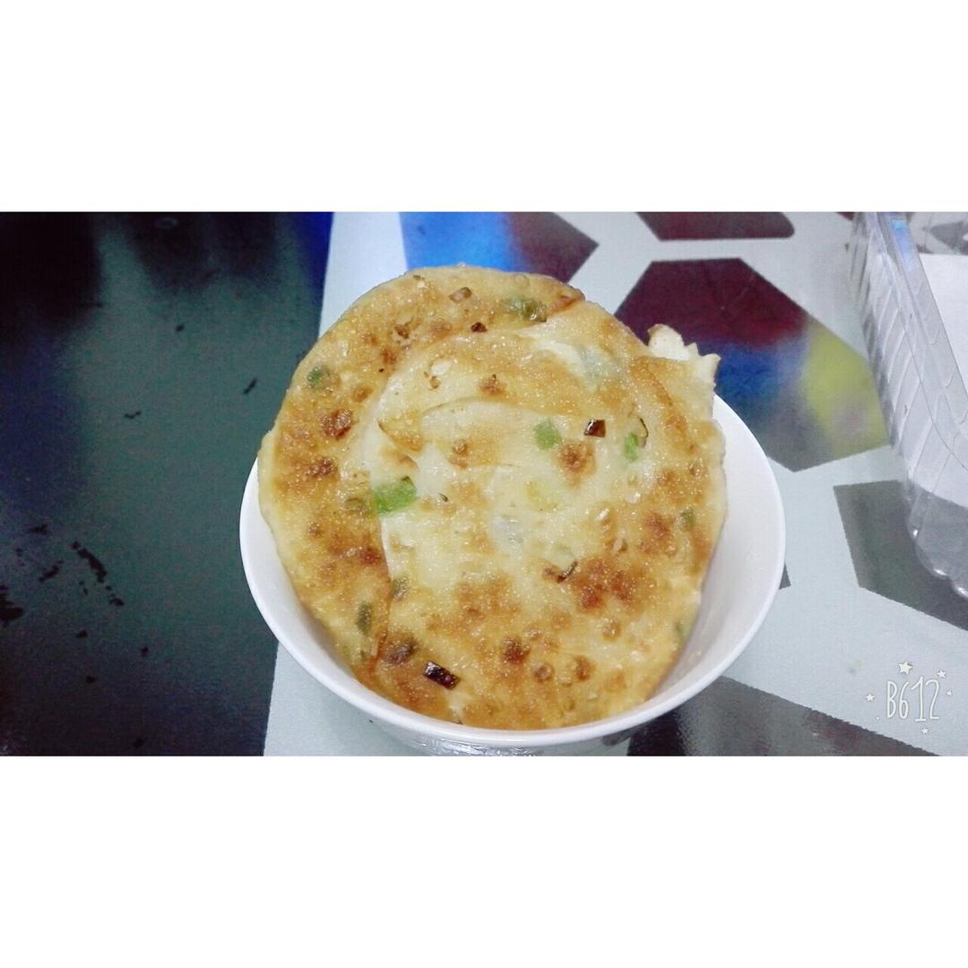 饺子皮葱油饼