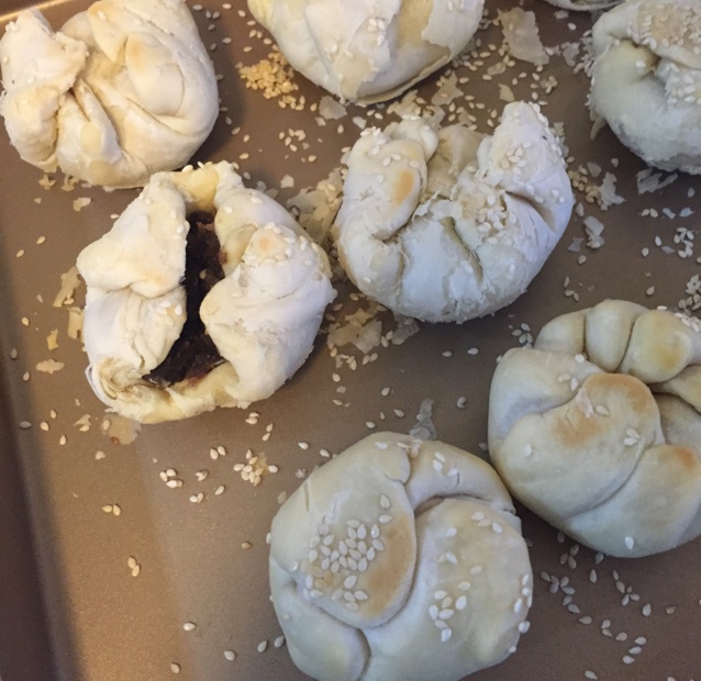 酥皮绿豆饼