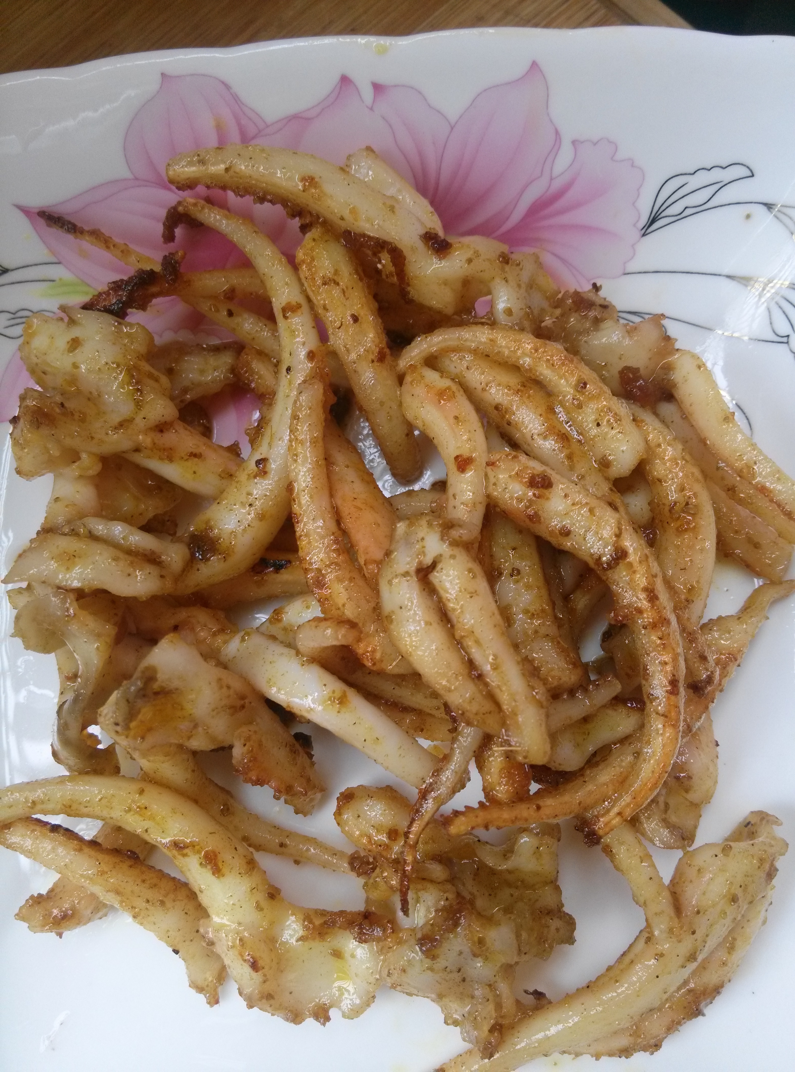烤箱版烤鱿鱼