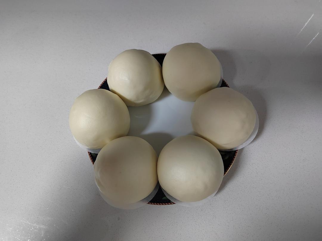 超好吃有豆豆的豆沙包，一次发酵（红豆包）