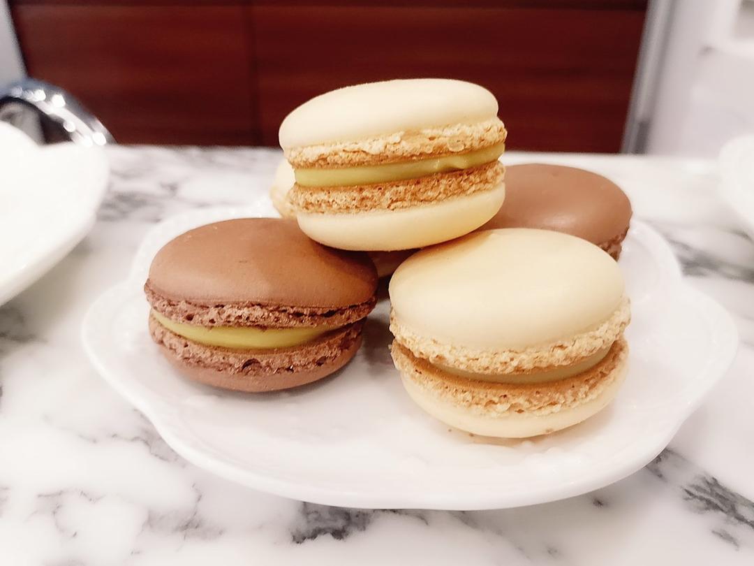 朕心甚喜做的法式汉堡马卡龙