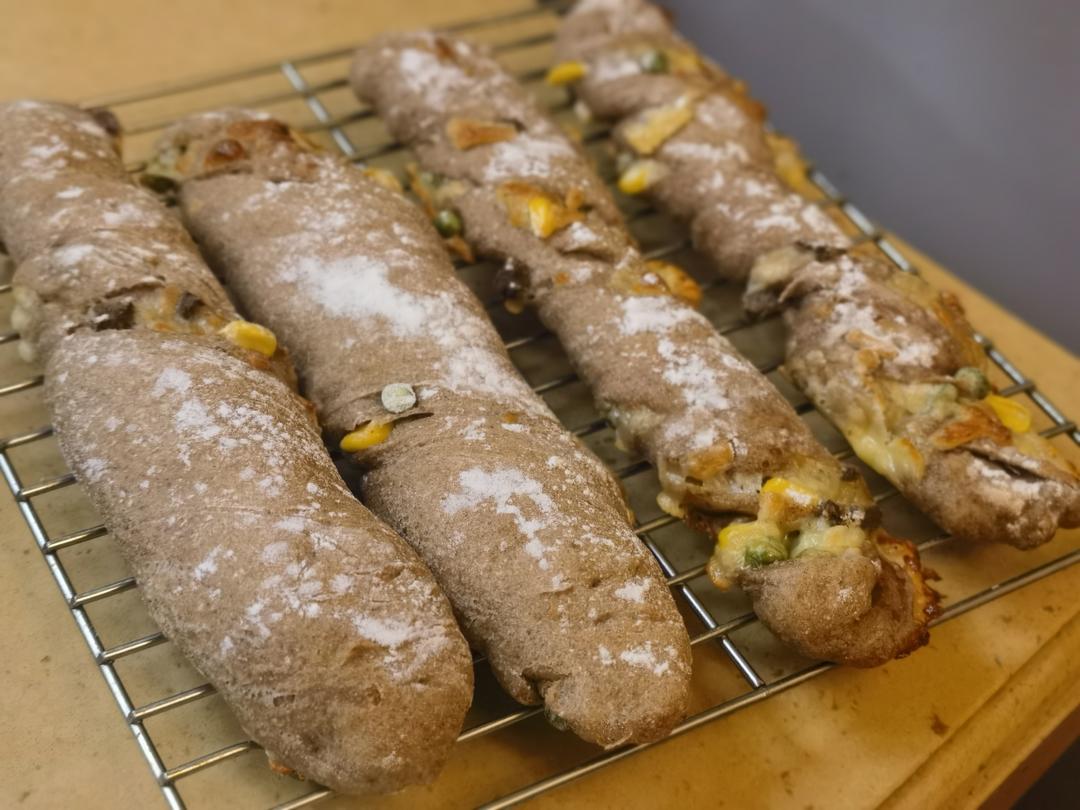 免揉！超简单｜田园风面包扭扭棒🥖
