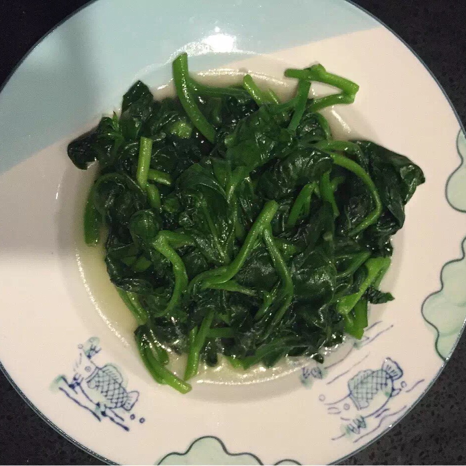 清炒落葵（紫角叶）