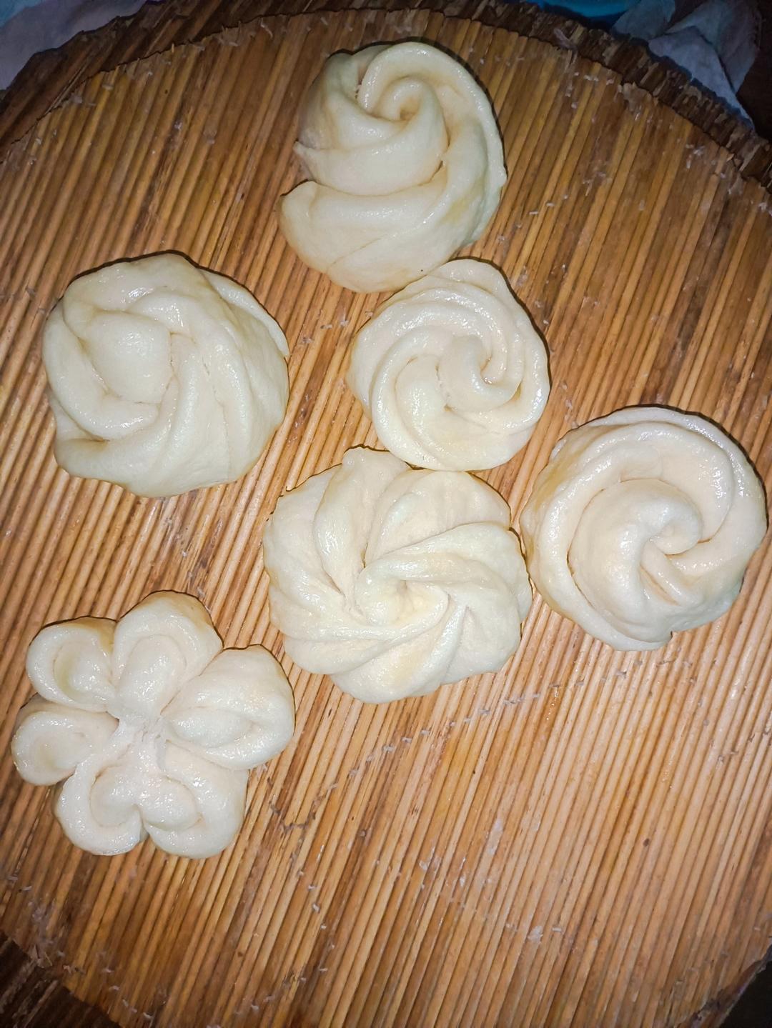 玫瑰花馒头