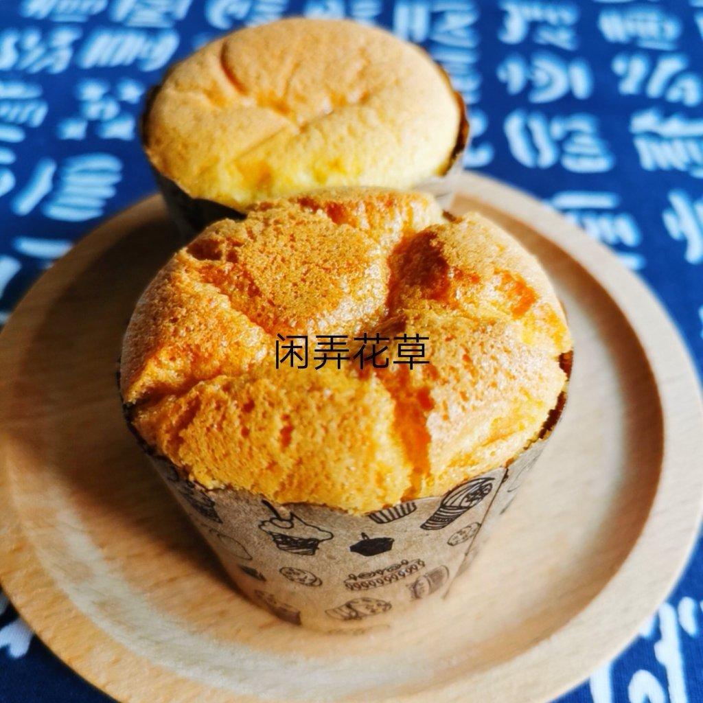凉了也不回缩的戚风纸杯蛋糕🍰超级绵软 适合宝宝吃哦