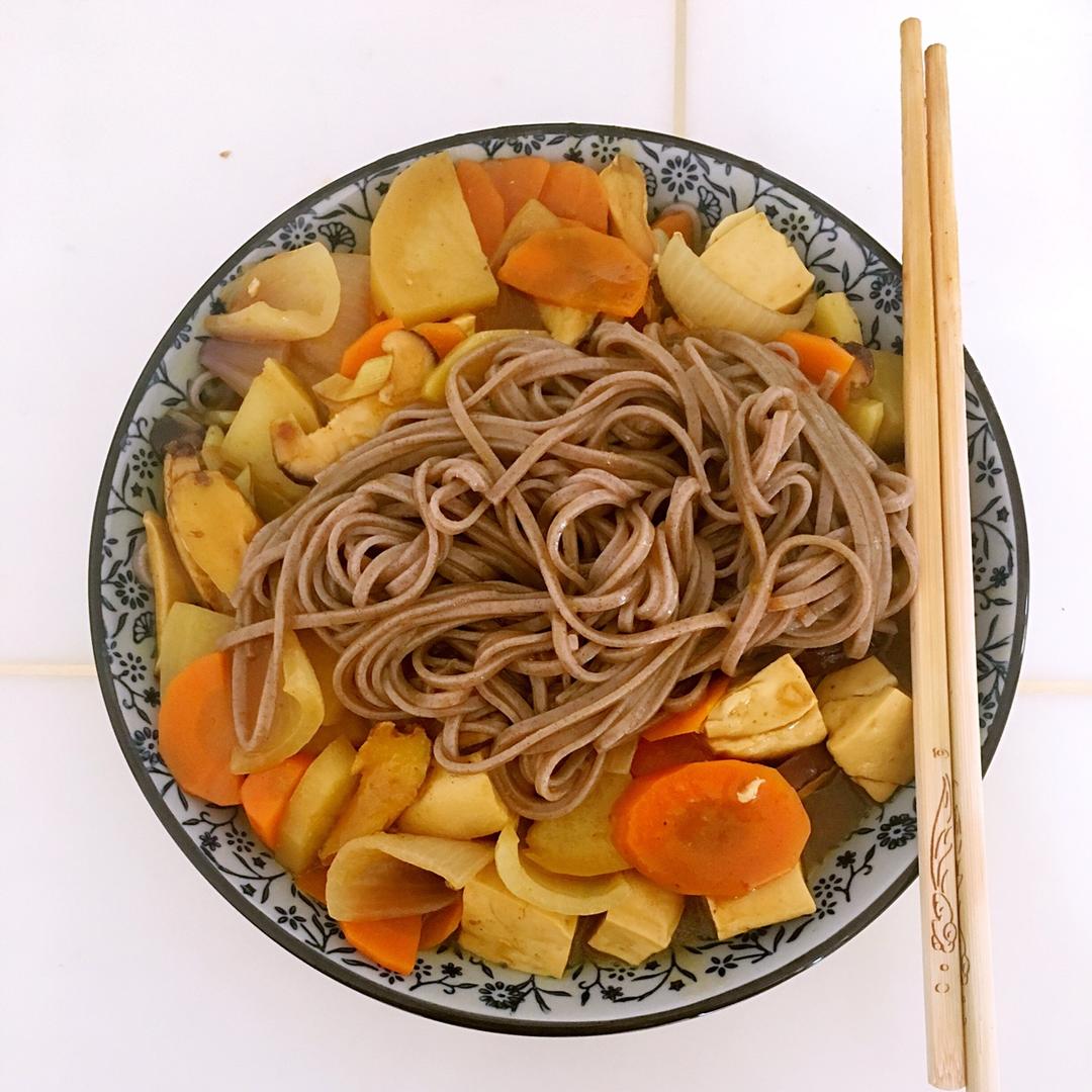 手机用户67375zjn做的咖喱荞麦面