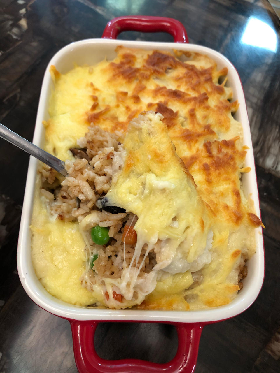 海鲜芝士焗饭（零失败超简单）