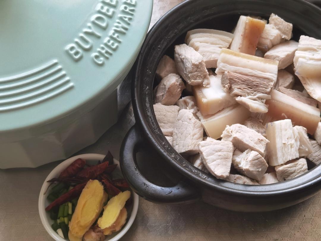 五花肉豆角蒸面条&筒骨萝卜汤【1月北鼎蒸炖锅食谱】
